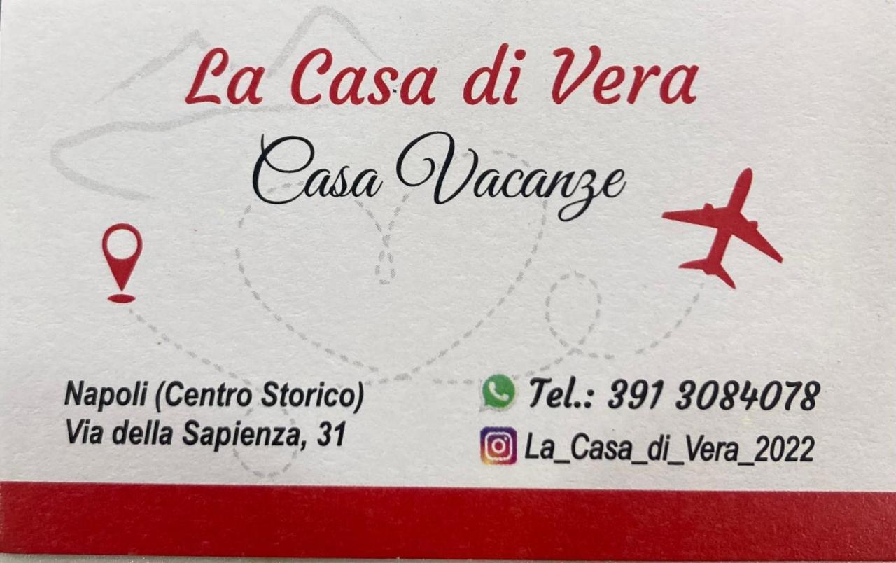 La Casa Di Vera Неаполь Экстерьер фото